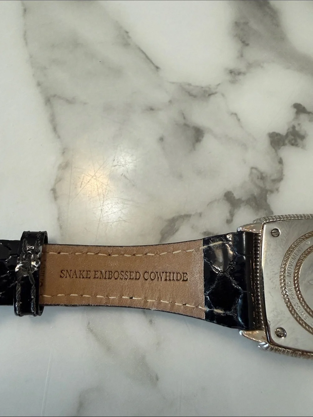 Judith Ripka Monaco watch with stainless steel case